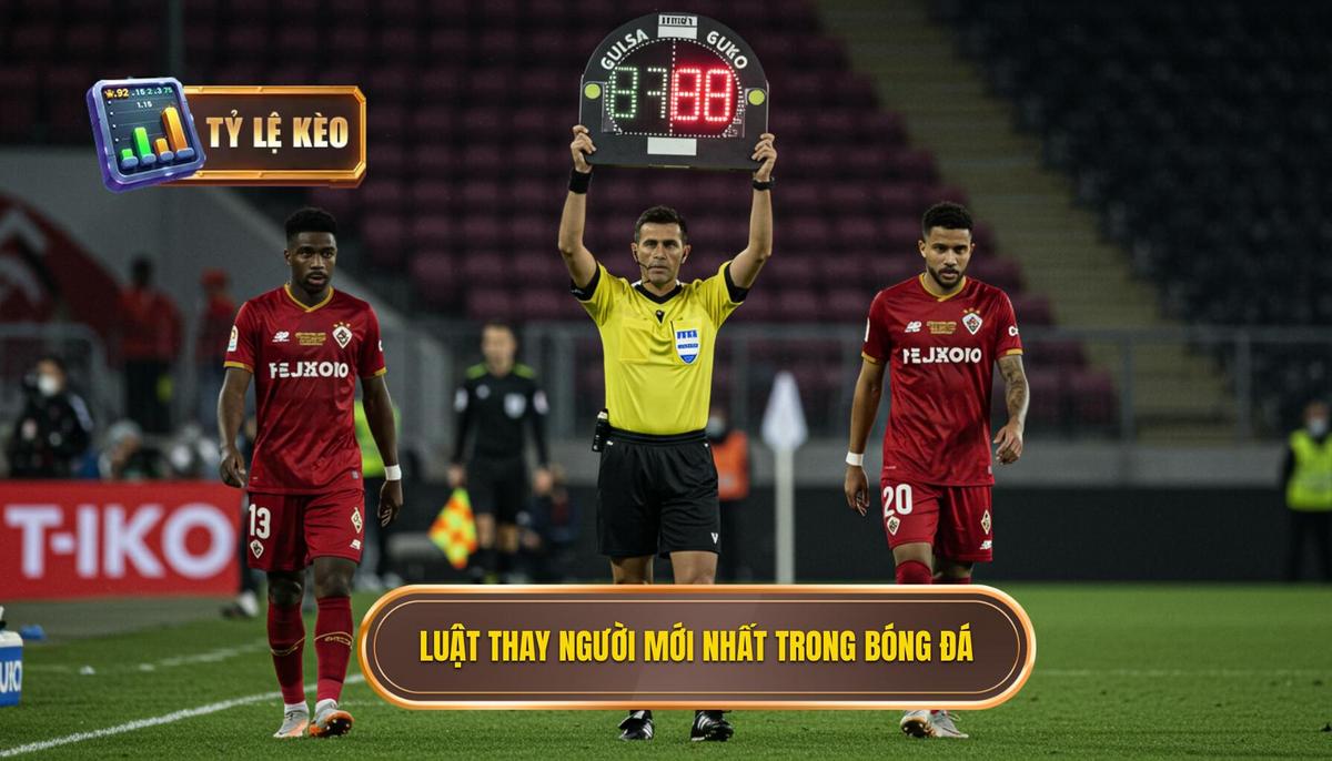 Luật thay người mới nhất trong bóng đá 