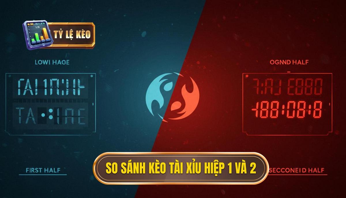 Phân Định Kèo Tài Xỉu Hiệp 2 Khác Biệt Với Hiệp 1 Như Thế Nào_